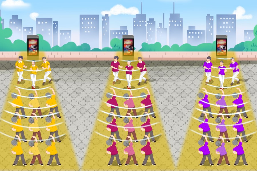 廣場舞定向音響可實現(xiàn)聲音分區(qū)效果