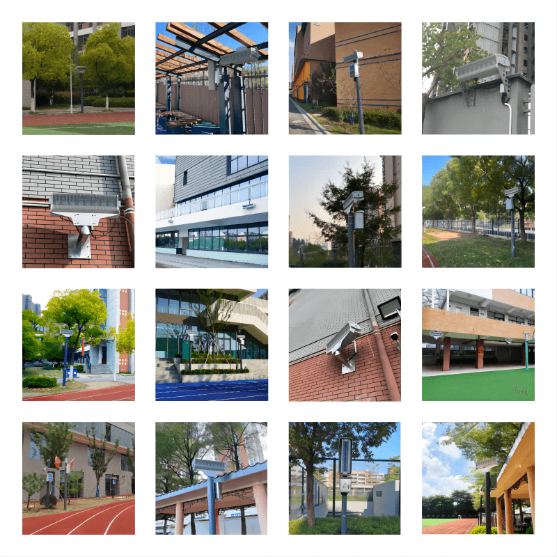 校園定向聲廣播喇叭安裝案例匯總（部分）