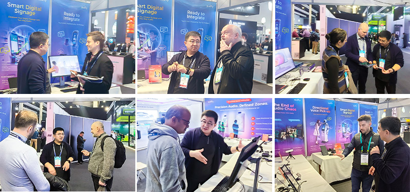 ISE 2026展會，清聽聲學展位現(xiàn)場的精彩瞬間！